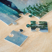 Puzzle Ciel étoile citation spirituelle aquarelle (Côté)