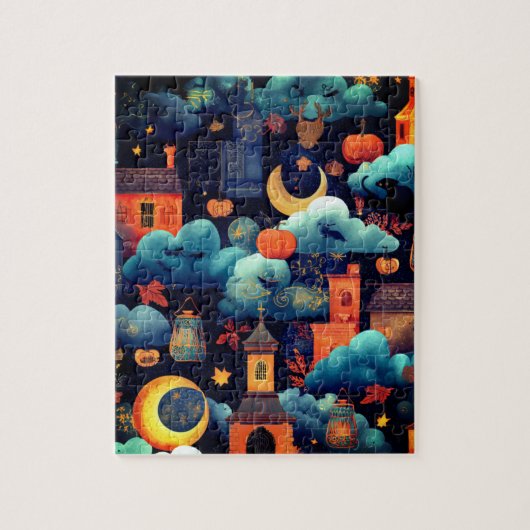 Puzzle Ciel nocturne éffrayant (Vertical)