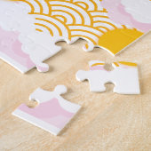 Puzzle Ciel nuageux ensoleillé (Côté)