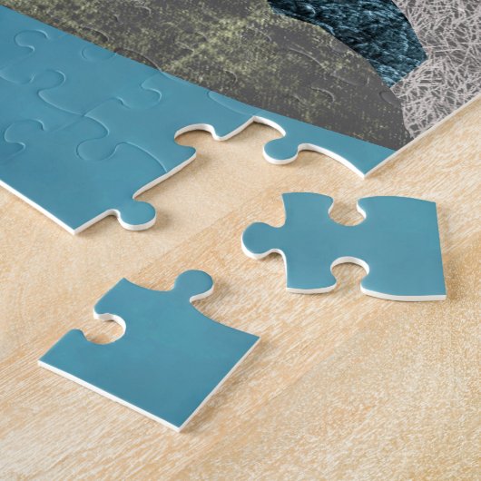 Puzzle Ciel rayé de montagne (Côté)