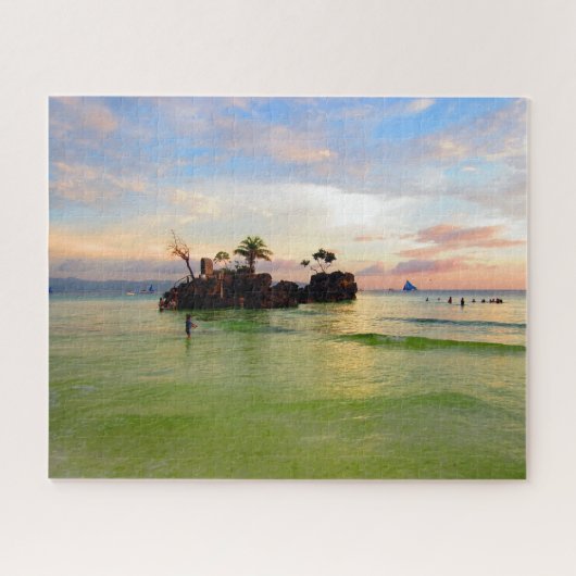 Puzzle ciel rocher boracay (Horizontal)