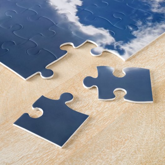 Puzzle ciel, soleil et nuages (Côté)
