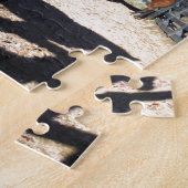 Puzzle Ciel turquoise de poney Brown (Côté)