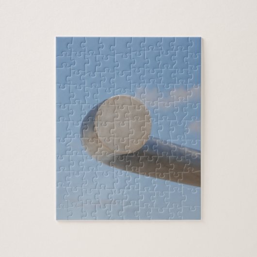 Puzzle Cieux Bleus Métalliques (Vertical)
