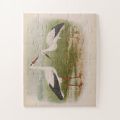 Puzzle cigogne blanche - jeunes et adultes, Illustrations (Vertical)