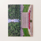 Puzzle Cimetière commémoratif Normandie France (Vertical)