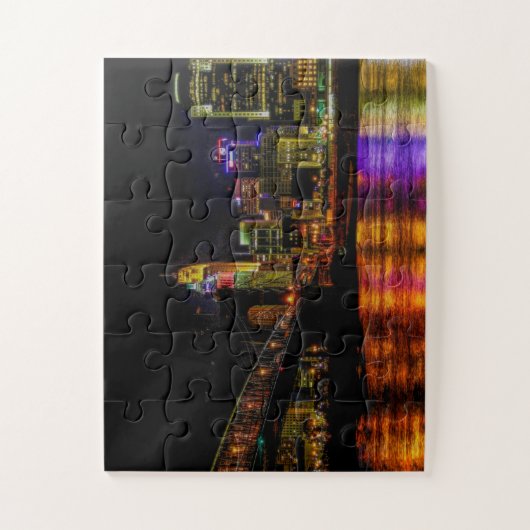 Puzzle Cincinnati coloré (Vertical)