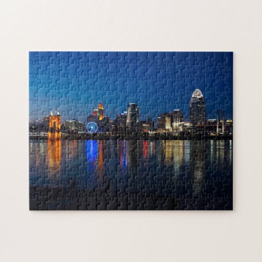 Puzzle Cincinnati la nuit (Horizontal)