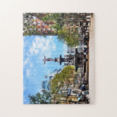 Puzzle Cincinnati OH - Fontaine Tyler-Davidson c1906 (Vertical)