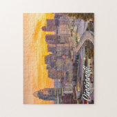 Puzzle Cincinnati, Ohio, États-Unis (Vertical)