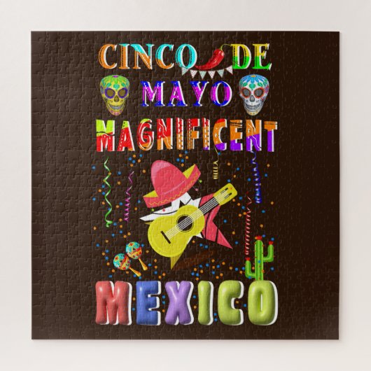 Puzzle Cinco de Mayo Magnifique Mexique (Vertical)