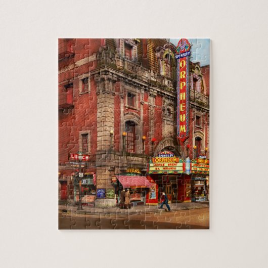 Puzzle Cinéma - L'Orpheum Theater 1940 (Vertical)