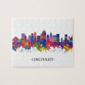 Puzzle Cinnati Ohio Skyline (Horizontal)