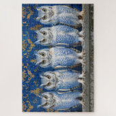 Puzzle Cinq hiboux (Vertical)