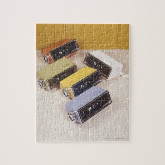Puzzle Cinq horloges (Vertical)