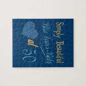 Puzzle Cinquantième anniversaire simplement bel (Horizontal)