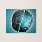 Puzzle Circuit Board Brain 2 (Horizontal)