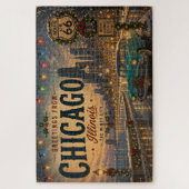 Puzzle Circuit de la ville venteuse du Midwest Route 66 C (Vertical)