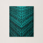Puzzle Circuit informatique futuriste Cyberpunk (Vertical)