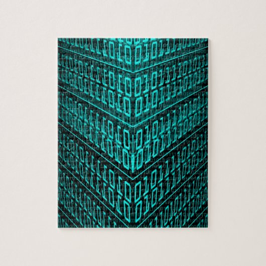 Puzzle Circuit informatique futuriste Cyberpunk (Vertical)
