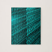 Puzzle Circuit informatique futuriste Cyberpunk (Vertical)