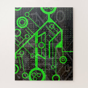 Puzzle Circuit vert