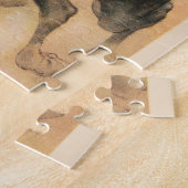 Puzzle Cirque Avec Des Hommes À Cheval. (Côté)