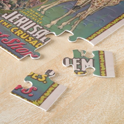 Puzzle cirque vintage 2 (Côté)