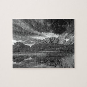 Puzzle Cirrus nuages au-dessus du lac Waterfowl, Banff