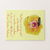 Puzzle Citation chrétienne de papillon de Hans Anderson (Horizontal)