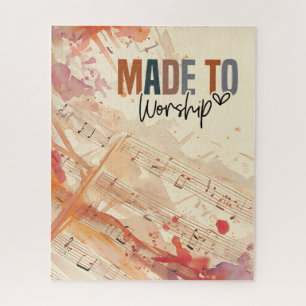 Puzzle Citation chrétienne inspirée faite pour le culte