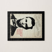 Puzzle Citation d'Abe Lincoln (Horizontal)