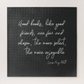 Puzzle Citation d'amitié en lettres de script simples (Vertical)