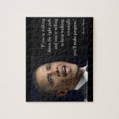 Puzzle Citation de Barack Obama et "Faire des progrès"  (Vertical)