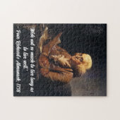 Puzzle Citation de Benjamin Franklin -Personnaliser (Horizontal)