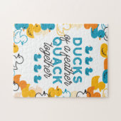 Puzzle Citation De Canards Amusants (Horizontal)