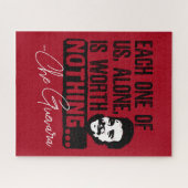 Puzzle Citation De Che Guevara - Chacune Ne Vaut Rien (Horizontal)