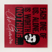 Puzzle Citation De Che Guevara - Chacune Ne Vaut Rien (Horizontal)
