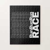 Puzzle Citation de course en cours de course motivationne (Vertical)