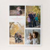 Puzzle Citation de force familiale et 4 Collage de photos (Vertical)