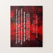 Puzzle Citation de l'ancien philosophe chinois (Vertical)