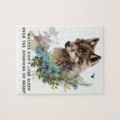 Puzzle Citation de loup (Horizontal)