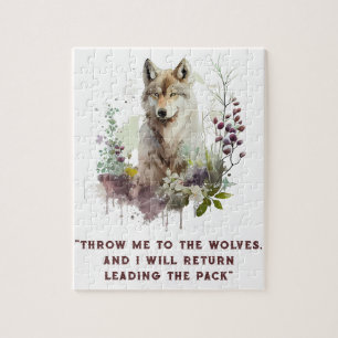 Puzzle Citation de loup