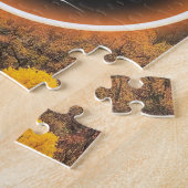 Puzzle Citation de scène d'arbres d'automne (Côté)