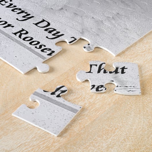 Puzzle Citation d'Eleanor Roosevelt "Faites quelque chose (Côté)