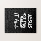 Puzzle Citation du salut chrétien Don de pardon (Horizontal)