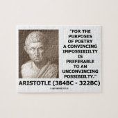 Puzzle Citation d'une façon convaincante d'impossibilité (Horizontal)