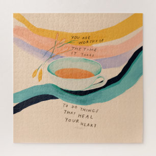 Puzzle Citation et Coupe du Thé Art