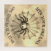 Puzzle Citation inspirante mignonne Spider Monogramme sur (Horizontal)