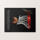 Puzzle Citation Inspirationnelle Basketball Inspiration J (Horizontal)